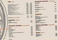 Coffee Bharath Indien menu