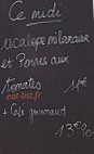 Le 111 menu