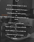 Le Gourmet menu
