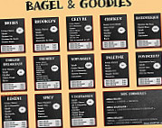 Bagel & Goodies menu
