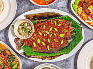 My Siakap Ikan Bakar Petai food