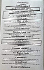 Stephen Anthony's Restaurant menu