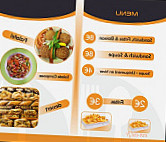 Barbq Libanais menu