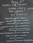 Café Choupinette menu