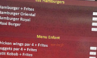 L'orient menu