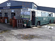 Lye Cross Farm Bus Cafe inside