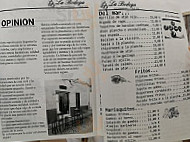Churreria La Rosca menu