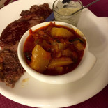 Les Berges d'Ayron Comida