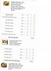 New Delhi menu