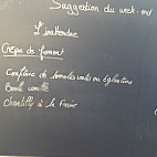 Crêperie Café Au Nombre D'or menu