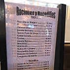 Santo Domingo De Silos Restaurante menu