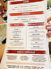 The Sportspage Pub Grill menu