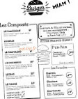 L'atelier Sur La Braise menu