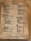 Red Lodge Cafe menu