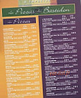 Pizzas Du Bastidon menu