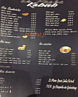 Pacha Kebab menu