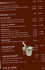 La Villa Céleste menu