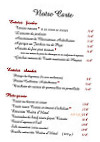 Grand De Lyon menu