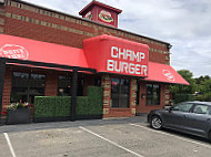 Champ Burger inside