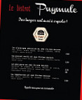 Le Puymule menu