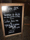 Café De La Fontaine menu