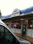 Stavros Pizza And outside