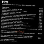Pizzeria Dolce Vita Carta