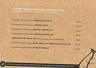 Basilic Co Nancy menu