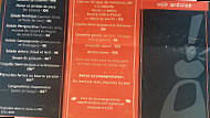 Yves Garrec menu
