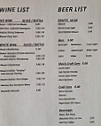 Antrim Dells menu