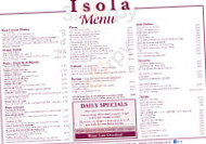 Isola menu