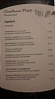 Gasthaus Popp menu