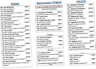 ITALIA Ristorante & Hotel menu