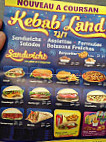 Kebab'land menu