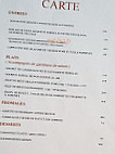 Restaurant le Grill du Four a Pain menu