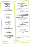 Le Relais Pau-lons menu