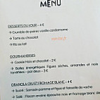 Foodentropie menu