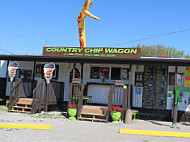 Country Chip Wagon outside
