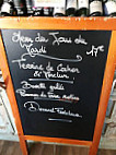 Restaurant Le Terminus menu