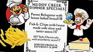 Muddy Creek Cafe And Music Hall menu