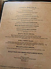 Bella's menu