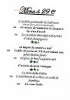 Le Saint-Honore menu