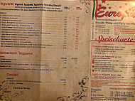 Europa Blaustein 1988 menu