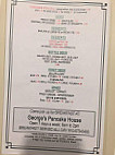 Tony's Pizza menu