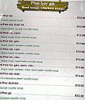 Thu Do menu