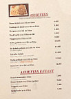 Délice Anatolie menu