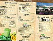 Food Matters Market Cafe menu