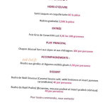 Hostellerie Saint-clément Carta