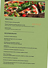 Table Italienne menu