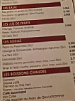 Winstub La Dime menu